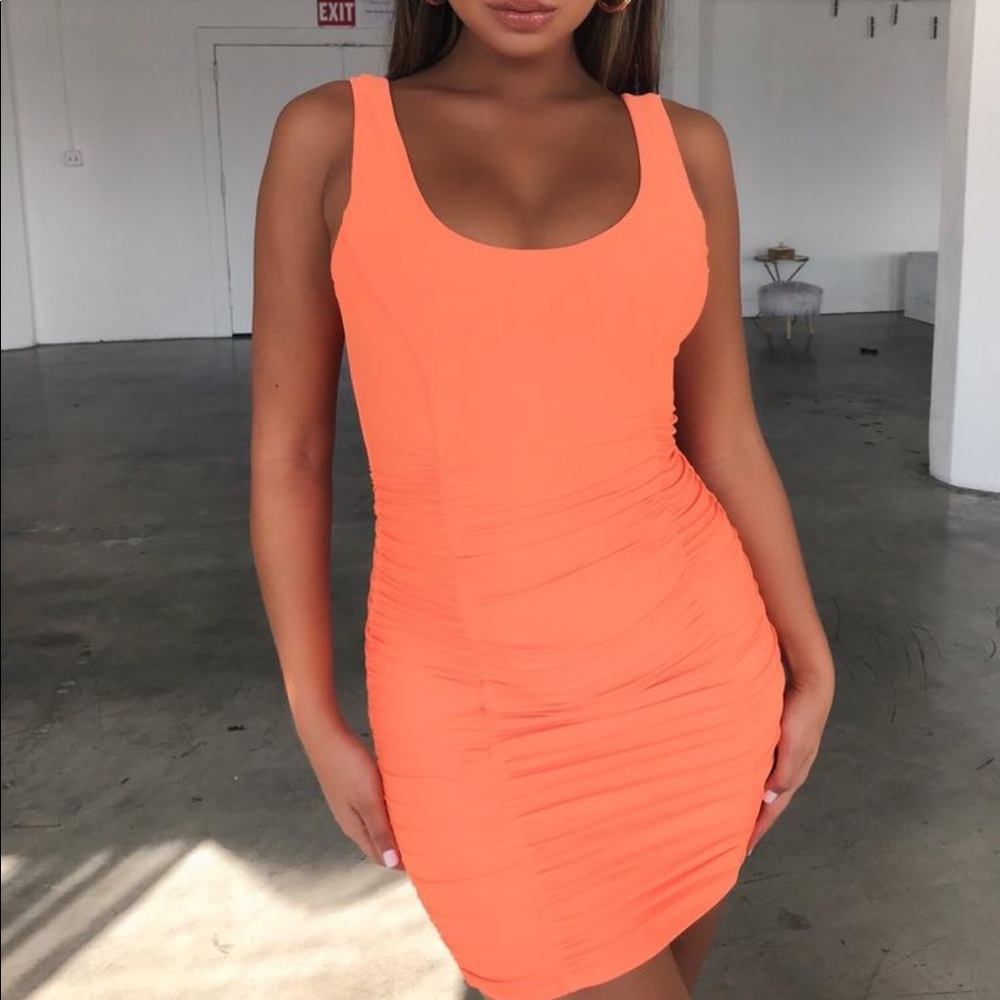 Tiger Mist Santa Clara dress in Sorbet